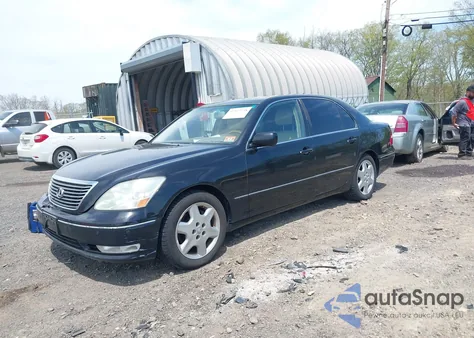 2005 Lexus Ls 430 z USA, uszkodzony, nr VIN JTHBN36F450174540